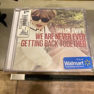 Taylor Swift We Are Never Ever Getting Back Together CD Single Walmart Sealed - Picture 1 of 3