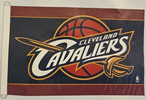 Cleveland Cavaliers NBA Basketball 3' X 5' Banner Flag Wincraft Brand (Blue Red) Cover