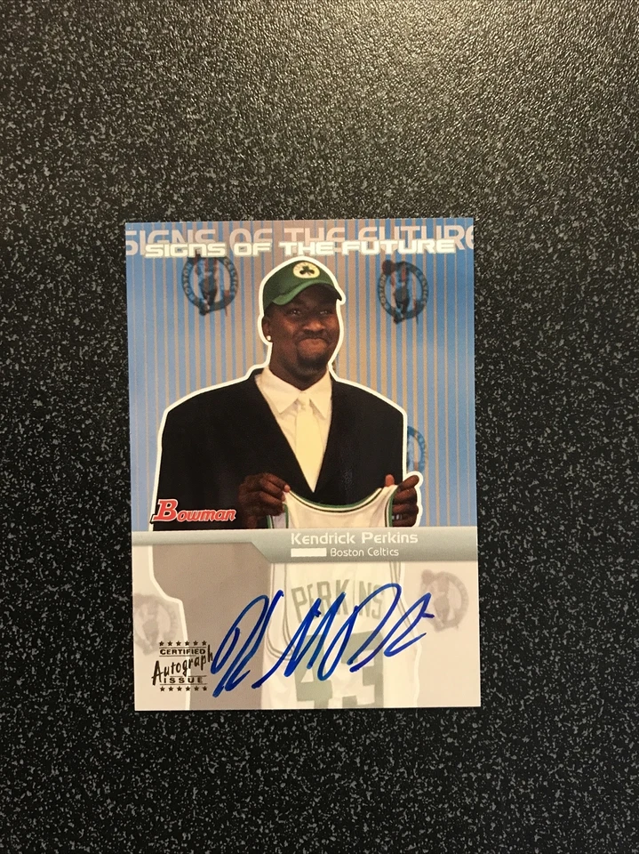 Kendrick Perkins 2003 Bowman R&S Signs Of The Future Rookie Auto RC #SFA-KP - Image 1 of 2