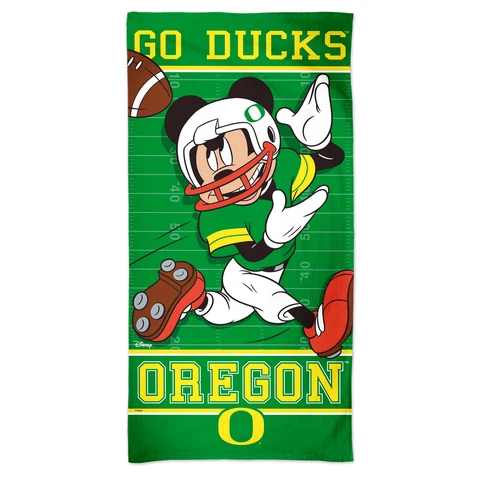 WinCraft Oregon Ducks 30'' x 60'' Disney Spectra Beach Towel Cover