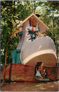 1956 Ellicott City, Maryland Postal Bosque Encantado "El Zapato de la Vieja" - Imagen 1 de 2
