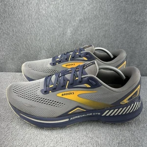 Brooks Adrenaline GTS 23 Uomo Taglia 11,5 Blu Scarpe da Corsa Sneakers 1103911D027 - Foto 1 di 21