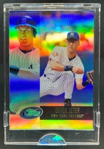 2002 Topps eTopps Derek Jeter Uncirculated Refractor #10 Yankees - Picture 1 of 2