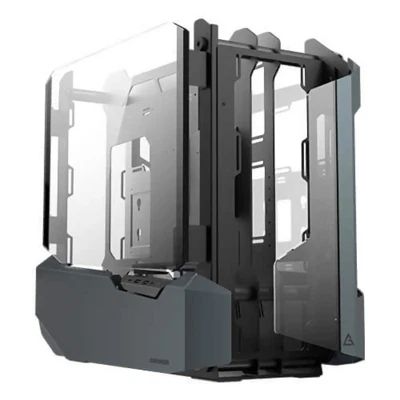 Antec Cannon PC Computer Full Tower E-ATX Open-Air Gaming Case Black - Image 1 of 4