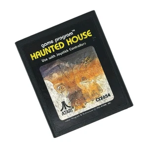 Cartucho de videojuego Haunted House (Atari 2600, 1982) solo CX2654 -C - Imagen 1 de 4