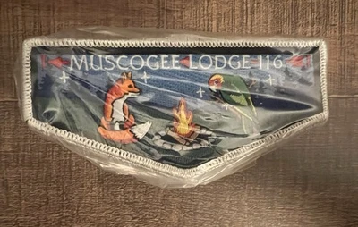 Muscogee Lodge 116 S4 Vigil Flaps, Sealed Stack of 25 - Image 1 of 2