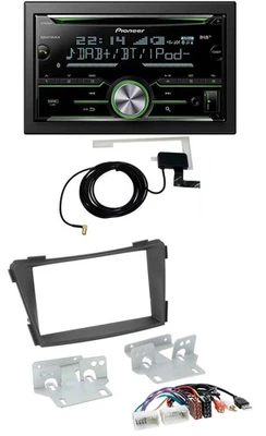 Pioneer CD USB MP3 Bluetooth 2DIN DAB Autoradio für Hyundai i40 ab 2011 VF schwa - Bild 1 von 4