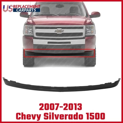 全新 Bumper Lower Air Deflector 适用于 2007 - 2013 雪佛兰 Silverado 1500 纹理黑色 — 第 1/4 张图片