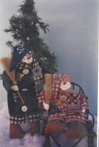 Snowman Doll Pattern #130-12" Mr Sniggles Snowman Doll Pattern-Christmas Decor - Picture 1 of 1