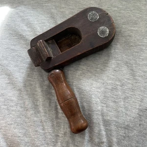 19thc Hand Held Policeman's Rattle Vintage Antique - Picture 1 of 5