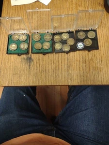 Lote 17 marcas de pelotas de golf de latón abiertas en EE. UU. y playa de guijarros abierta en EE. UU. ETC. - Imagen 1 de 5