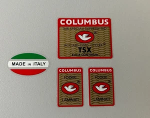 Columbus TSX frame +2 fork decals , stickers - Picture 1 of 1