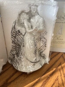 Lenox Bliss Kuchen Topper erste Hochzeit Tanz Braut & Bräutigam Figur Neu im Karton - Bild 1 von 5