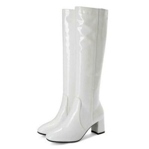 Las mejores ofertas en Charol Mujer Blanco | eBay