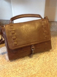 KOOBA LEDER "VIKTORIA" CROSS BODY/ UMHÄNGETASCHE - SCHOKOLADE - Bild 1 von 9