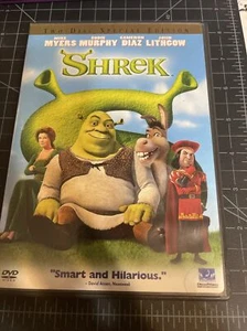 Shrek (DVD, 2001, 2-Disc Set, Special Edition) Cameron Diaz, Mike Myers - Foto 1 di 2