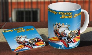 Chitty Chitty Bang Bang Classic - Ceramic Coffee / Tea Mug + Matching Coaster - Picture 1 of 1