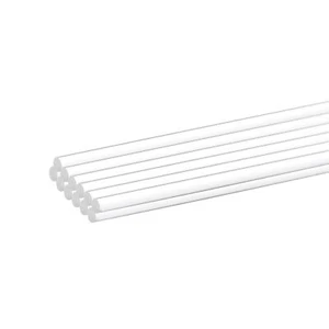 12pcs Acrylic Round Rods 5/64" x 12" Clear Acrylic Dowel Rods Sticks Plastic ... - Picture 1 of 5