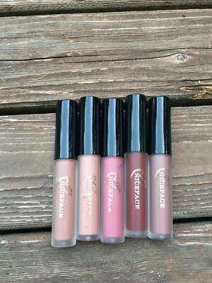 NICEFACE 5 Colors Lasting Hydra Matte Lip Gloss, Bulk (60 Pcs) - Image 1 of 4