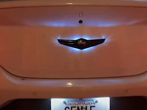 Trunk Wing Logo 2Way LED Emblem Badge 1PC 3Color For 15~2019 Hyundai Genesis G90 - Picture 1 of 39