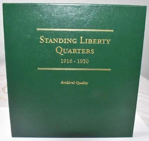 Littleton Album For Standing Liberty Quarters Coins 1916-1930 Collections LCA57 - Picture 1 of 7