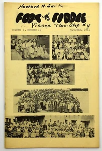 Foot 'N' Fiddle - Texas Square Dancing Magazine Vol: V , No. 10 - October 1951 - Picture 1 of 6