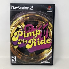 Pimp My Ride Sony PlayStation 2 PS2 Video Game Complete w/ Manual Tested