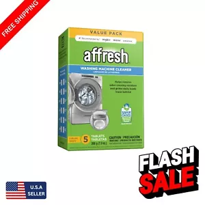 5 Citrus Scent Tablets - Washing Machine Cleaner for Front & Top Load Washers - Picture 1 of 6