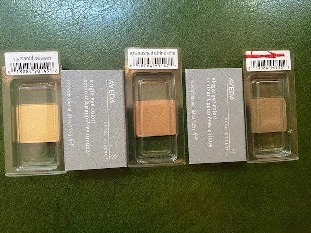AVEDA Eye Color-931 Sanidine, 932 Terraverte & 931 Crushed Citrine  - LOT of 3! - Image 1 of 1