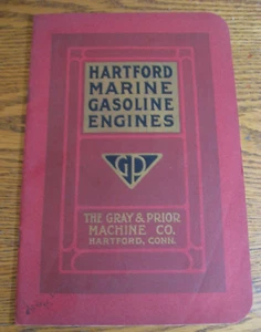 1906 (Circa) Hartford Marine Engine Motor Brochure Gray & Prior Hartford 28 pgs - Picture 1 of 7