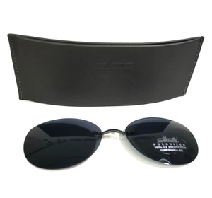 Silhouette Clip On Lenses 5500 BB 840 Dark Gray Polarized 53 mm - Picture 1 of 3