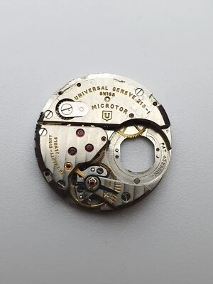 Universal Geneve 215-1 Microtor Movement - Parts  - Image 1 of 4