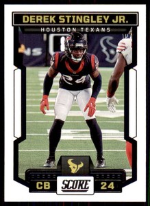 2023 Score Base #4 Derek Stingley Jr. - Houston Texans .