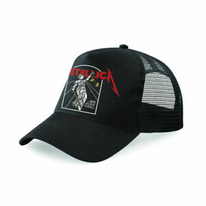 Metallica Trucker Cap Official Licensed Men's Justice Hat Rock Band Merch New