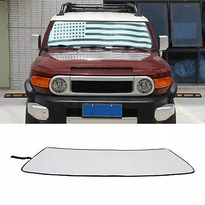 Car Front Windshield Sunshade Sunscreen Sunshade For Toyota FJ Cruiser 2007-2021 - Imagem 1 de 4
