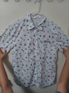 Kei Collective uchuu summer Button-Up - Picture 1 of 4