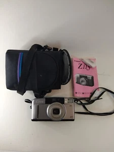 Canon Sure Shot Z115 35mm AF Point & Shoot Film Camera Zoom W/ strap case manual - Picture 1 of 6