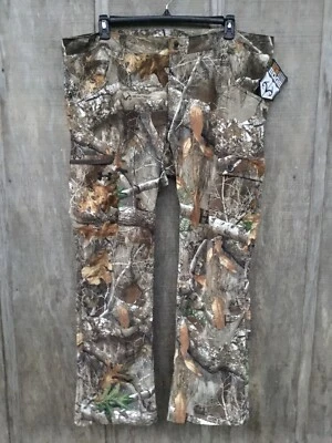 New Men’s Under Armour Realtree Edge Camo Field Ops Early Season Pants 44/32 - Image 1 of 4