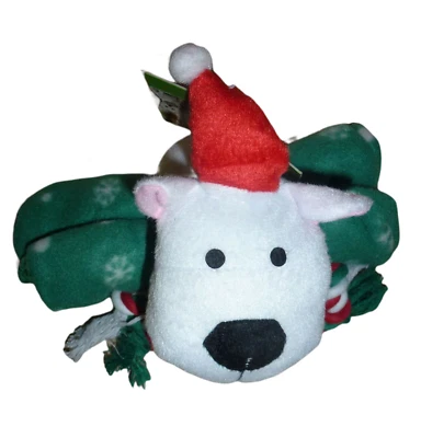 Weihnachtsgeschenk Weihnachten Hund Hundespielzeug Hundedecke Seil Quitscher  - Bild 1 von 4