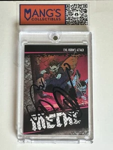 Cryptozoic Dark Nights: Metal Card #DNM20 Signed By Snyder Capullo & Glapion - Picture 1 of 3