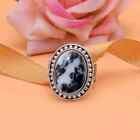 Zebra Jasper Gemstone Ring,925 Sterling Silver,Designer Ring,Women's Ring,Gift