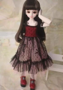 New Black Lace Dress clothes For 1/4 BJD Doll Girl Bory 4 - Picture 1 of 3