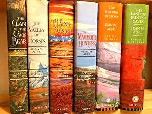 RAR! JEAN AUEL 1-6 EARTH'S CHILDREN Komplettsatz HC Bücher Clan Höhlenbär - Bild 1 von 6