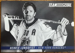 2012-13 Score Team Score Henrik Lundqvist #TS6 New York Rangers - Picture 1 of 2