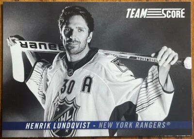 2012-13 Score Team Score Henrik Lundqvist #TS6 New York Rangers - Image 1 of 2