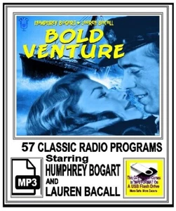 BOLD VENTURE 57 Choice Oldtime Radio Shows MP3 OTR On USB Flash Drive - Picture 1 of 10