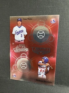Vladimir Guerrero, Jose Vidro - 2002 Playoff Absolute #TT-17 Team Tandems A2U - Picture 1 of 2