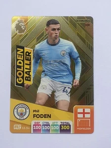 Panini Premier League 2025 Golden Baller PHIL FODEN - Zdjęcie 1 z 4