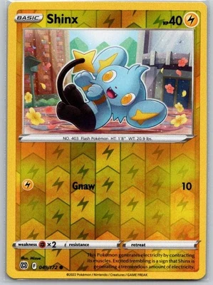 Shinx 049/172 Reverse Holo SWSH09: Brilliant Stars NM - Image 1 of 2