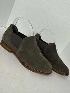 Bjorndal Chelsea Boots Womens Size 8 Gray Suede Booties Pull On Shoes - Picture 1 of 15